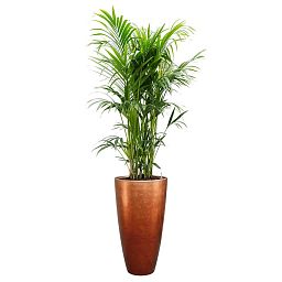 Metallic Partner Tall Indoor Planter