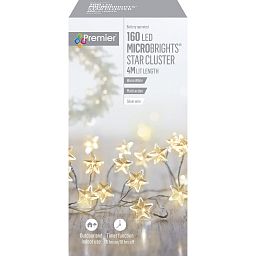 LED MICROBRIGHT Cluster Christmas Lights