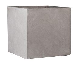 IDEALIST Lite Square Box Contemporary Light Concrete Planter
