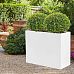 IDEALIST Lite Contemporary Light Concrete Trough Planter