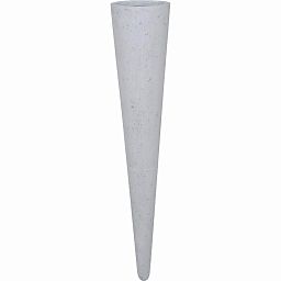 Wall Cone Round Tall Polystone Indoor Planter