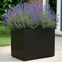 IDEALIST Lite Contemporary Light Concrete Trough Planter