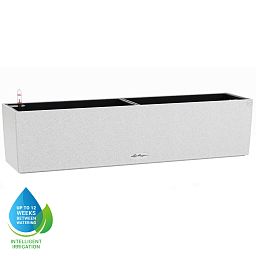 LECHUZA BALCONERA Stone Trough Poly Resin Self-watering Planter