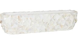 Shell Trough Polystone Indoor Planter