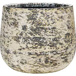 Atlas Round Planter | Fiberstone Indoor and Outdoor Plant Pot