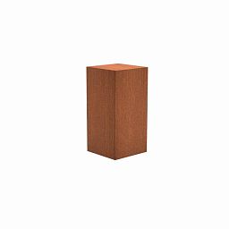Corten Steel Square Pedestal