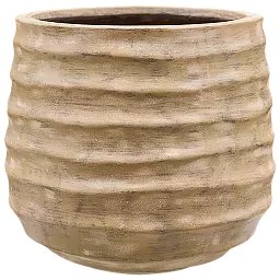 New Wave Ivar L Terra Washed Round Planter