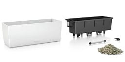 LECHUZA BALCONERA Color Trough Poly Resin Self-watering Planter