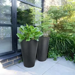 IDEALIST Lite Contemporary Round Light Concrete Planter