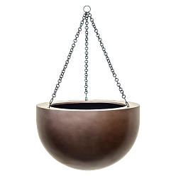 Gradient Hanging Bowl Planter | Polyresin Indoor Plant Pot