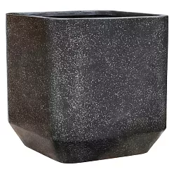 Terrazzo Fiberstone Square Planter | Indoor and Outdoor Plant Pot