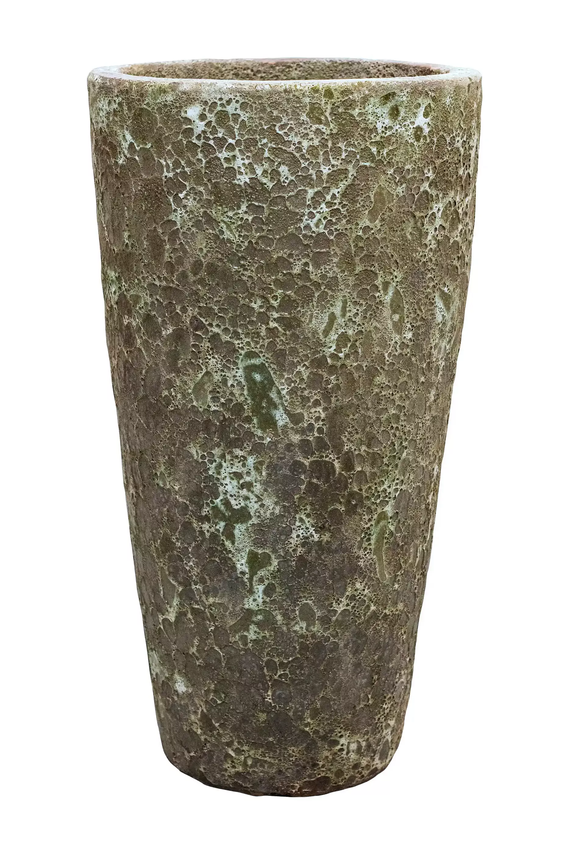 Lava Ceramic Tall Planter | Indoor and Outdoor Plant Pot