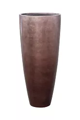 Metallic Partner Tall Indoor Planter
