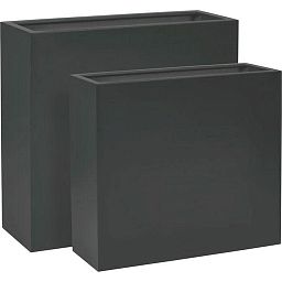 SOLID Room Divider Rectangular Fiberstone Planter