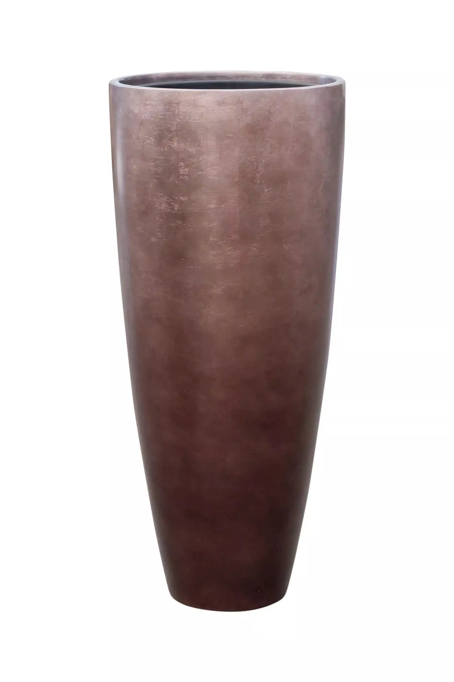 Metallic Partner Tall Indoor Planter