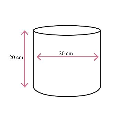 Fiberstone Glossy Puk Light Planter by Idealist Premium