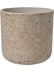 Rough Fibreclay Planter | Indoor and Outdoor Plant Pot Cylinder