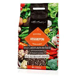 LECHUZA VEGGIEPON Organic Peat-Free Potting Compost for Vegetables Growing