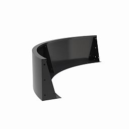 Aluminium 4ml Retaining Wall Outside Curve