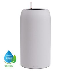 LECHUZA HAVALO Round Tall Poly Resin Self-watering Planter LECHUZA HAVALO Round Tall Poly Resin Self-watering Planter
