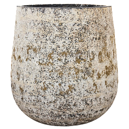 Atlas Round Planter | Fiberstone Indoor and Outdoor Plant Pot Vase
