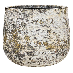 Atlas Round Planter | Fiberstone Indoor and Outdoor Plant Pot