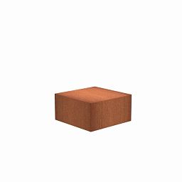 Corten Steel Square Pedestal