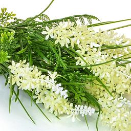 Mix with Flame Retardant Artificial Grass Plant