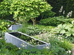 Vadim Outdoor Galvanised Steel Trough Planter