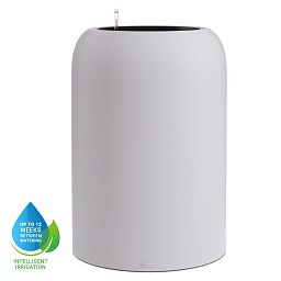 LECHUZA HAVALO Round Poly Resin Self-watering Planter