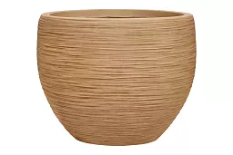 Dune Fibreclay Globe Planter |  Indoor and Outdoor Plant Pot