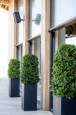 Tall Fiberstone Square Planter by Idealist Premium BOUVY