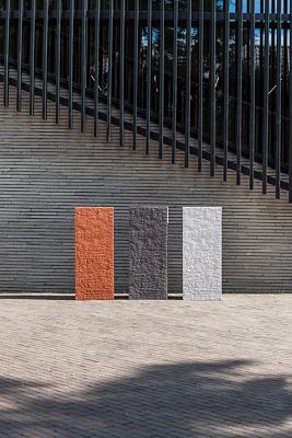 Tall Fiberstone Square Planter by Idealist Premium BOUVY
