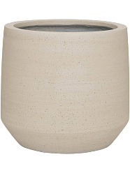 Cement & Stone Tapered Round Planter | Indoor and Outdoor Plant Pot