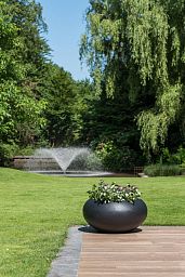 Fibrestone Cora Round Planter by Idealist Premium