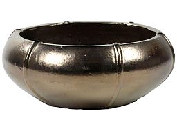 Ceramic Bowl Lined Glossy Planter Pot In/Out
