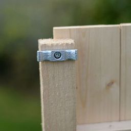 Installed Outdoor Pressure Treated Wooden Shiplap Pent Outdoor Store by Forest Garden