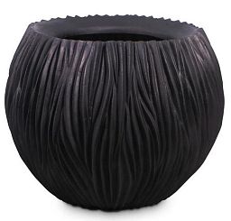 River Round Polystone Outdoor Planter