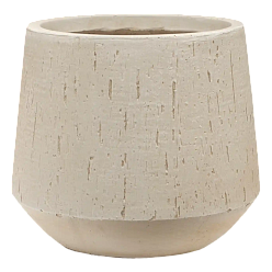 Raindrop Fibreclay Planter | Tapered Indoor and Outdoor Plant Pot