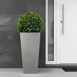 IDEALIST Lite Tall Tapered Contemporary Light Concrete Planter