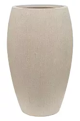 Raindrop Fibreclay Tall Planter | Indoor and Outdoor Plant Pot Vase