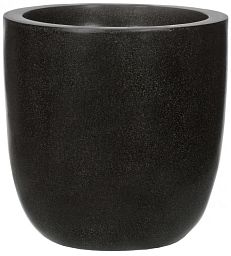 Round Egg Fiberstone Contemporary Planter by Cadix Capi Lux