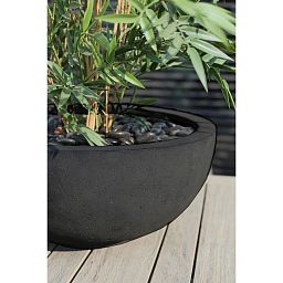 Bowl Round Polystone Planter by Fleur Ami EGO PLUS