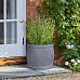 Vertical Ribbed Vintage Style Barrel Round Planter by Idealist Lite