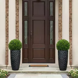 IDEALIST Lite Mosaic Style Tall Round Vase Planter Outdoor Plant Pot