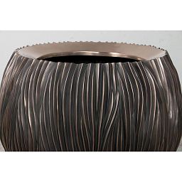 River Round Polystone Outdoor Planter
