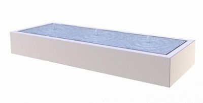 Aluminium Trough Fountain Watertable