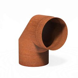 Corten Steel Smoke Flue 90dgr.