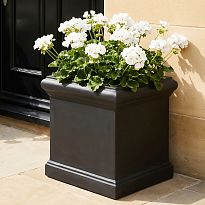IDEALIST Lite Victorian Flower Box Square Garden Planter, Black Light ...