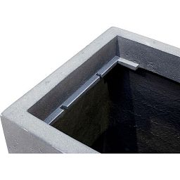 POLYSTONE STYLE Planting Column Tall Polystone Planter